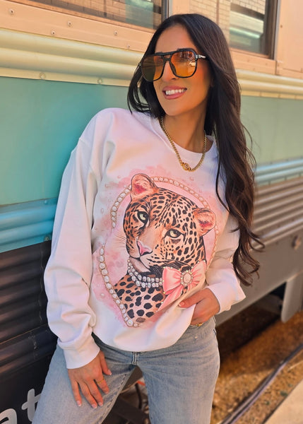 Leopards & Bows Sweatshirt