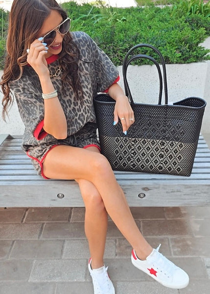 My Muse Leopard Relaxed 2pc Shorts Set