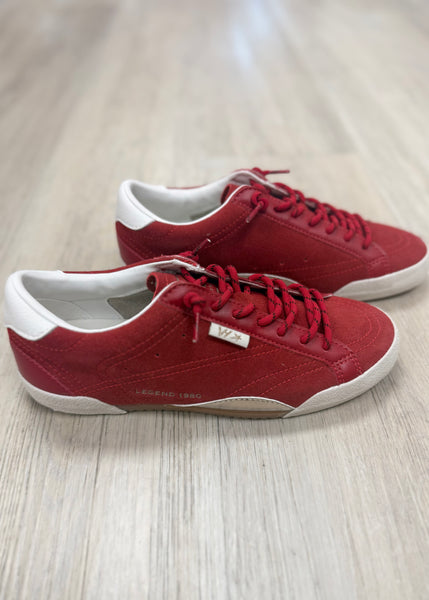 Vintage Havana Beyond Red Suede Sneaker