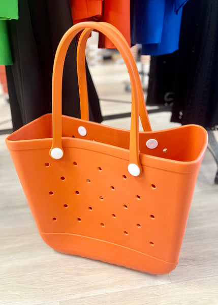 Orange Large Bog Tote