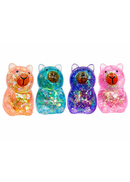 Mini Capybara Glitter Squishy