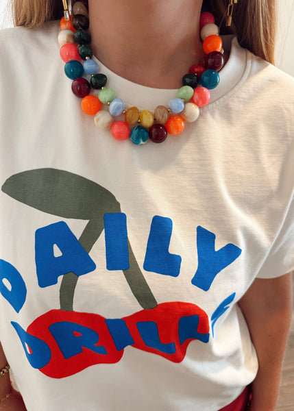 The Cameron Chunky Beaded Necklace