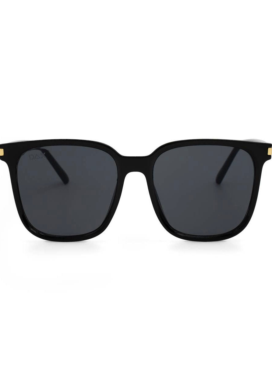 Ella Black Square Frame Sunglasses