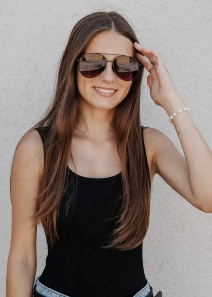 Ace Smokeshow Polarized Aviator Sunglasses