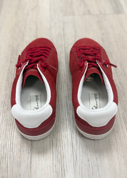 Vintage Havana Beyond Red Suede Sneaker