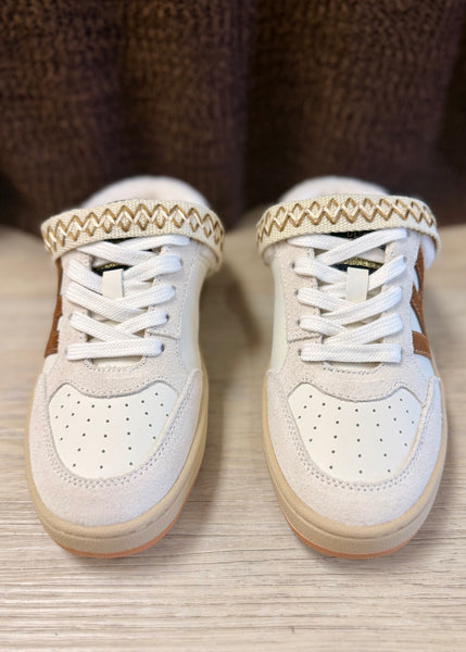 Vintage Havana Baller 3 Slip On Off White/Chestnut