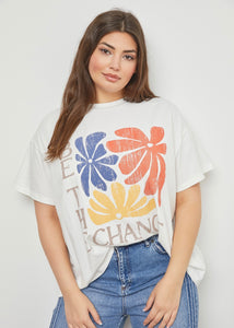 "Be The Change" Graphic Tee
