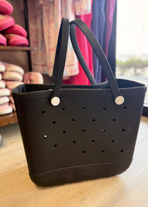 Black Large Bog Tote