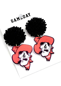 OSU Pistol Pete Earrings  