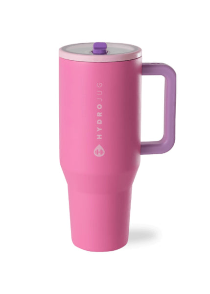 Pink Sugar HydroJug 40 oz Traveler Tumbler: Pink Sugar