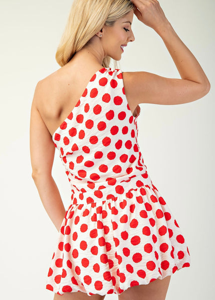 This Could Be Love Polka Dot Romper