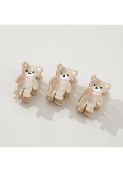 Teddy Bear Claw Clip