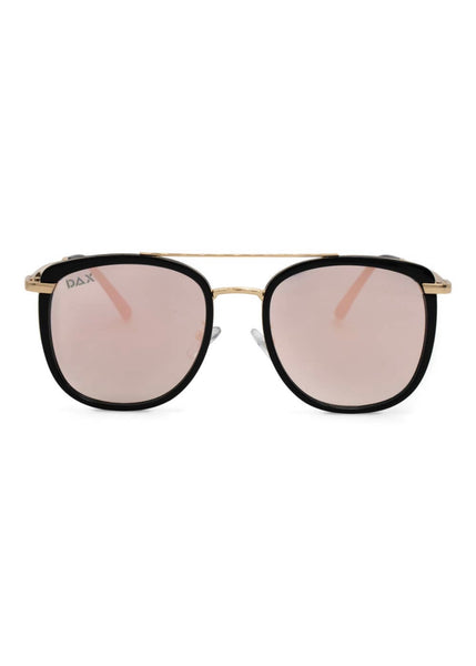 Ivy Black Oversized Square Sunglasses