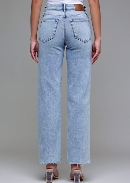 Lily Medium Wash Straight Leg Denim