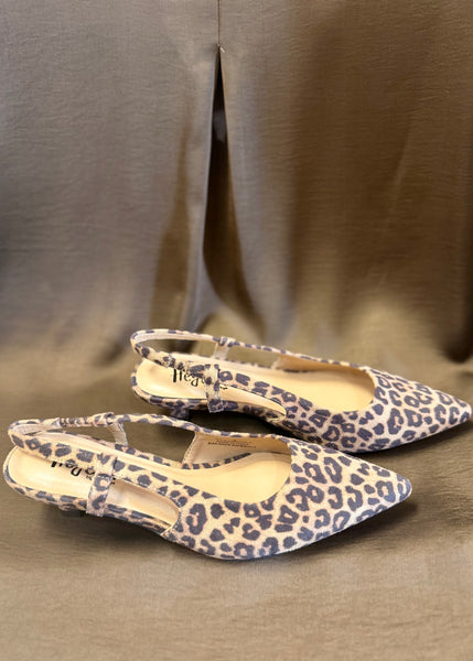 Corky's Kit N Caboodle Leopard Kitten heel