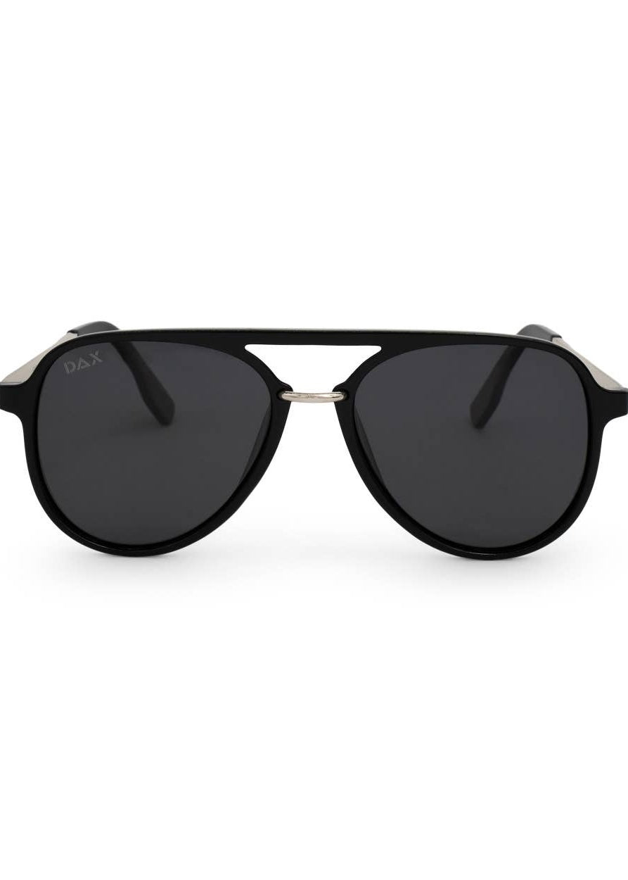 Earhart Black Polarized Sunglasses