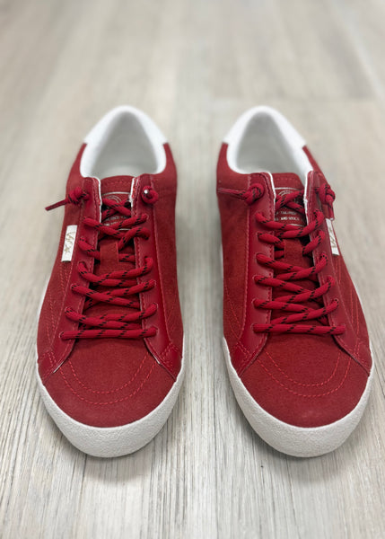 Vintage Havana Beyond Red Suede Sneaker