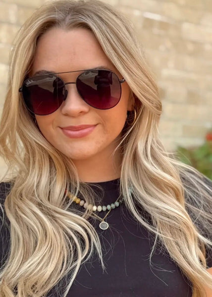 Ace Smokeshow Polarized Aviator Sunglasses