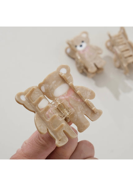 Teddy Bear Claw Clip