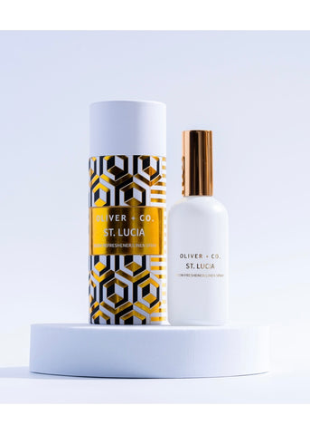 Oliver + Co:  St. Lucia Room Refresh & Linen Spray