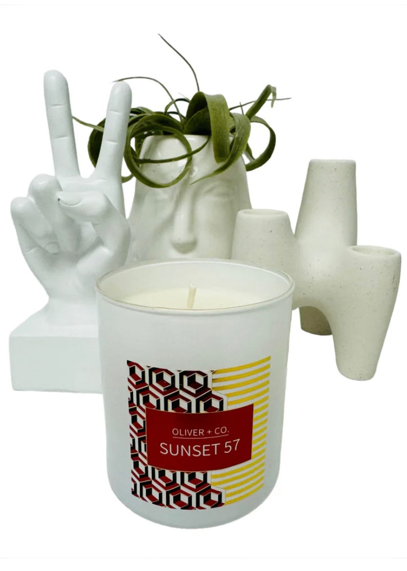 Oliver + Co:  Sunset 57 Candle 12 oz