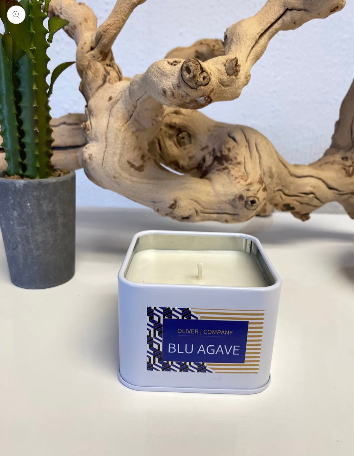 Oliver Co: Blu Agave Signature Candle 6 oz.