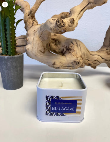 Oliver Co: Blu Agave Signature Candle 6 oz.