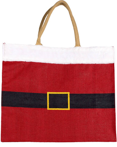 Santa Belt Carryall Tote  22x19x8