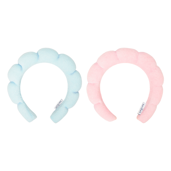 Bubble Skincare Headband For all Hair Types - Blue