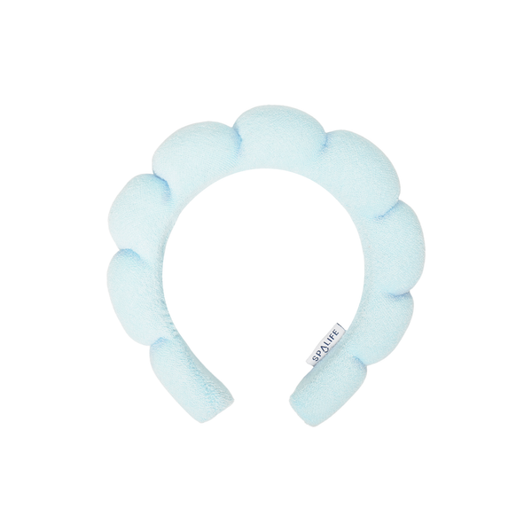 Bubble Skincare Headband For all Hair Types - Blue