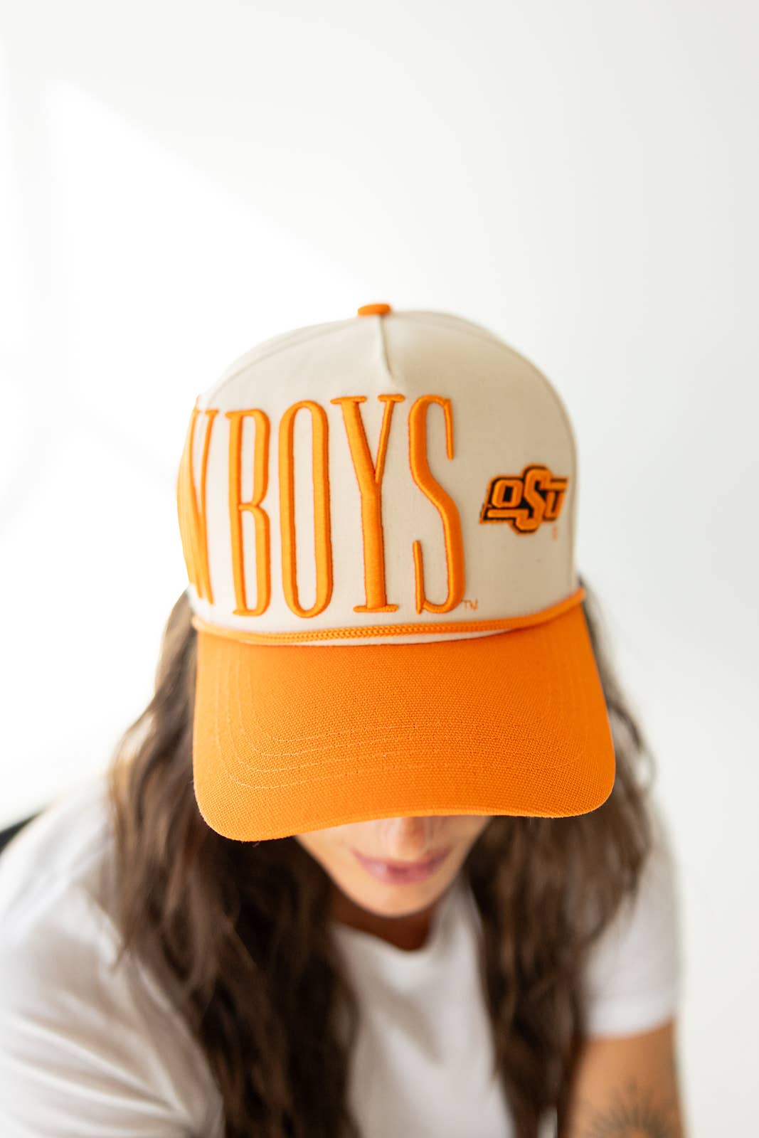 Oklahoma State Saturday Stretch Canvas Trucker Hat