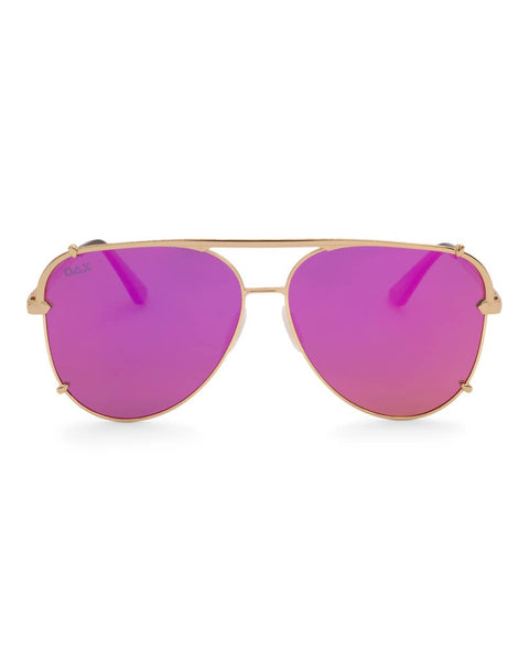 Shay Black Ombré Aviator Sunglasses