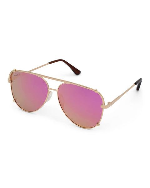 Shay Black Ombré Aviator Sunglasses