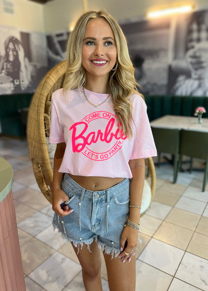Come On Barbie Lets Go Party Graphic Tee