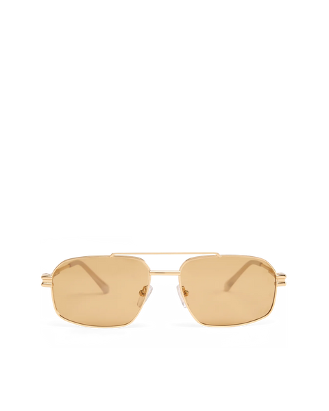 The Heidi Sunglasses -Gold / Light Gold Lens