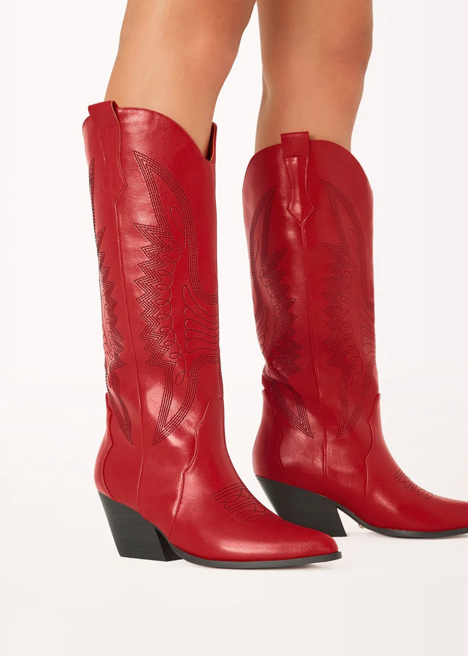 Zayda Red Cowgirl Boots