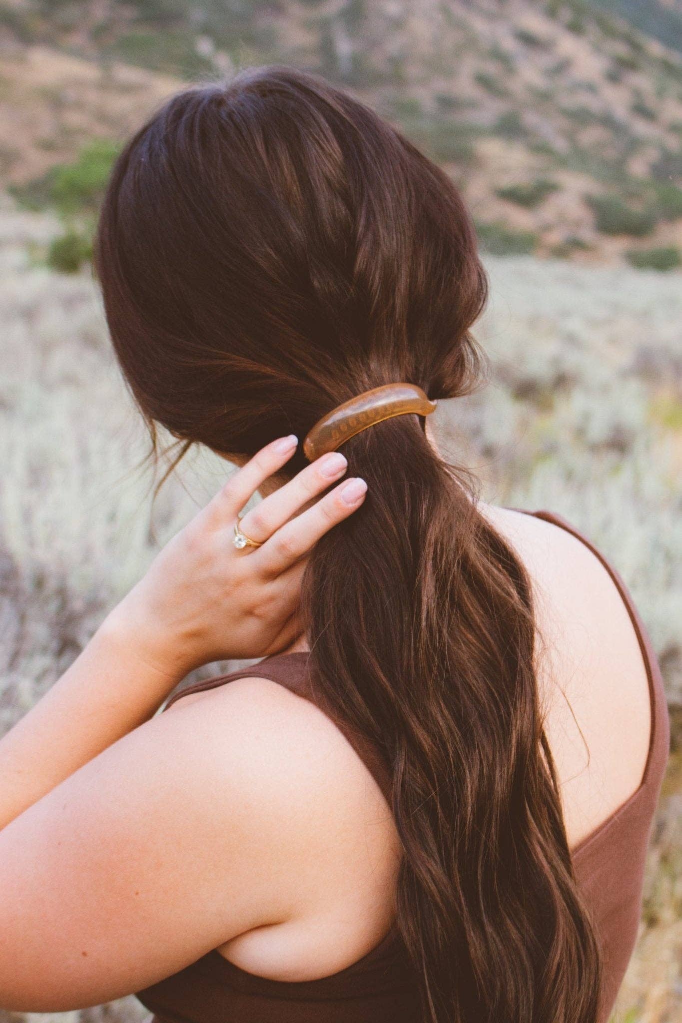 Honey Ponytail Cuff