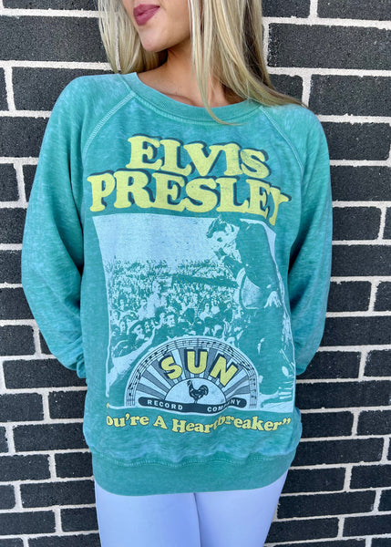 Recycled Karma - Sun Records Elvis Presley Sweatshirt*