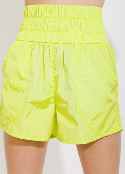 On The Go Sport Short - Lime