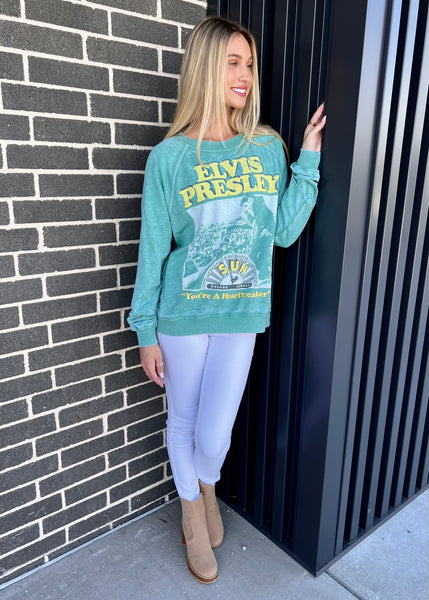 Recycled Karma - Sun Records Elvis Presley Sweatshirt*