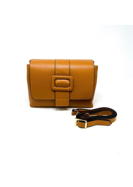 Evie Leather Handbag - Blush