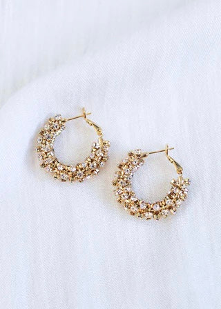 Kinsey Designs: Harkness Gold Hoop Earrings