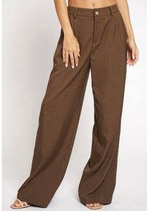 About Town Brown Trouser Pant