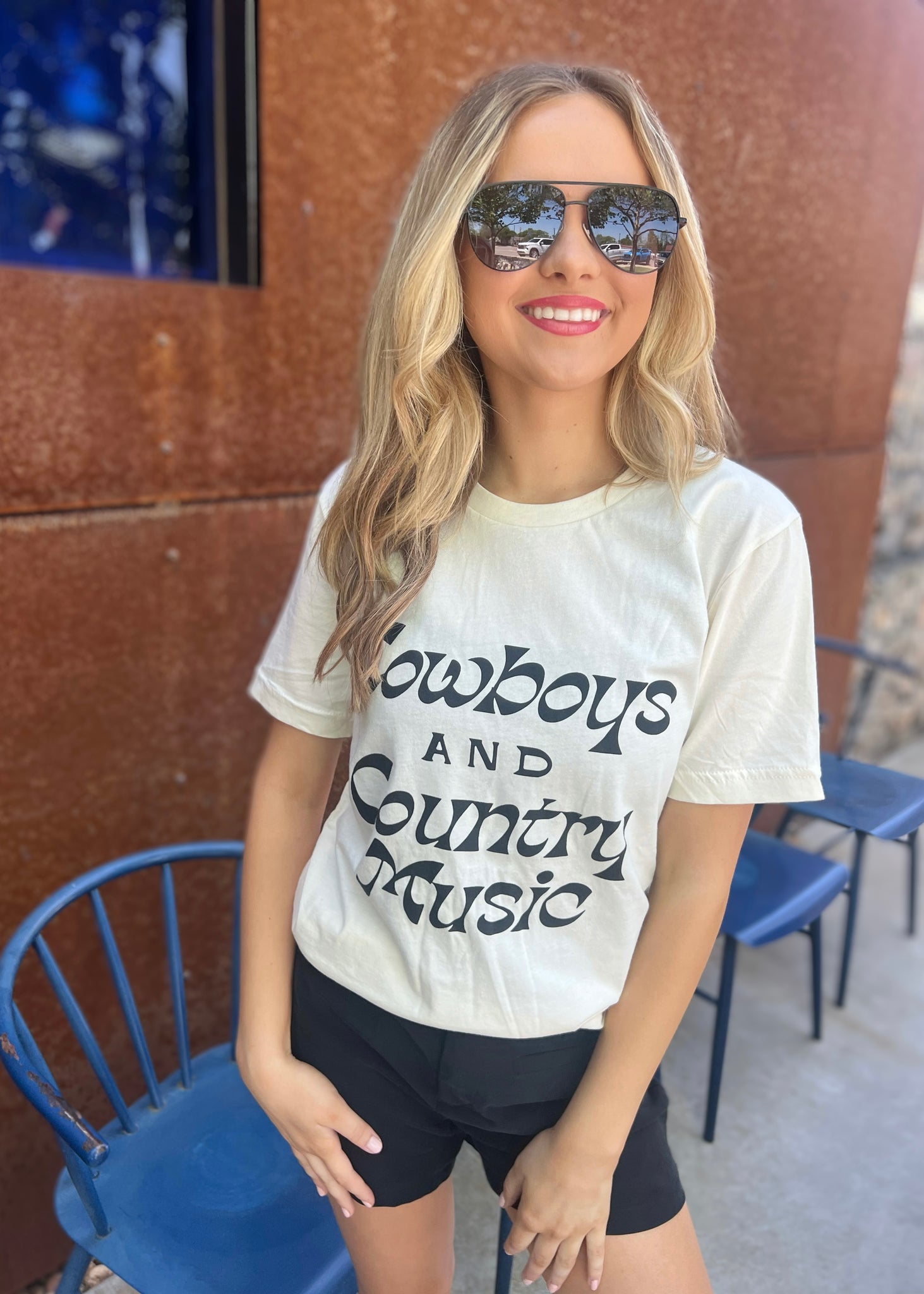 Cowboys + Country Music Graphic Tee