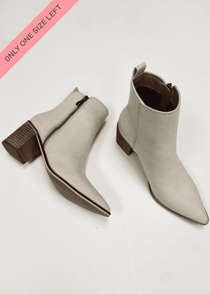 Cindy Bootie - Sand - SIZE 8